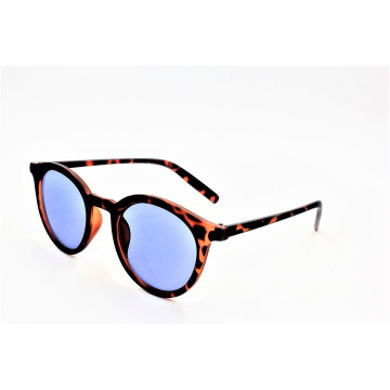 Demi gafas de sol de moda marrón con Ce certificada UV400 lentes polarizadas-16311